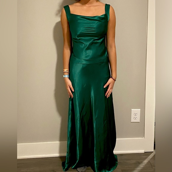 Morgan & Co. | Dresses | Green Morganco Prom Dress | Poshmark